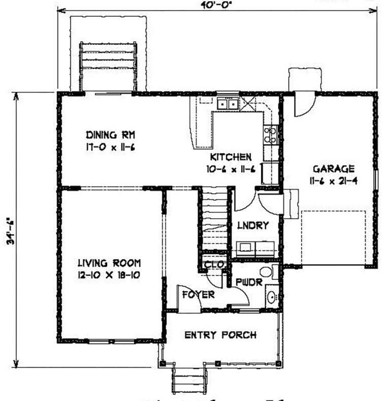 House Plan House Plan #20520 Drawing 1