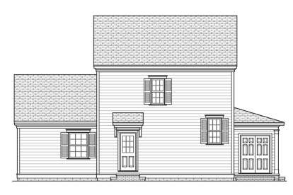 Traditional House Plan #4351-00006 Elevation Photo