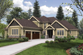Traditional House Plan #2559-00801 Elevation Photo