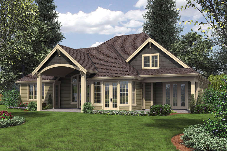Traditional House Plan #2559-00801 Elevation Photo