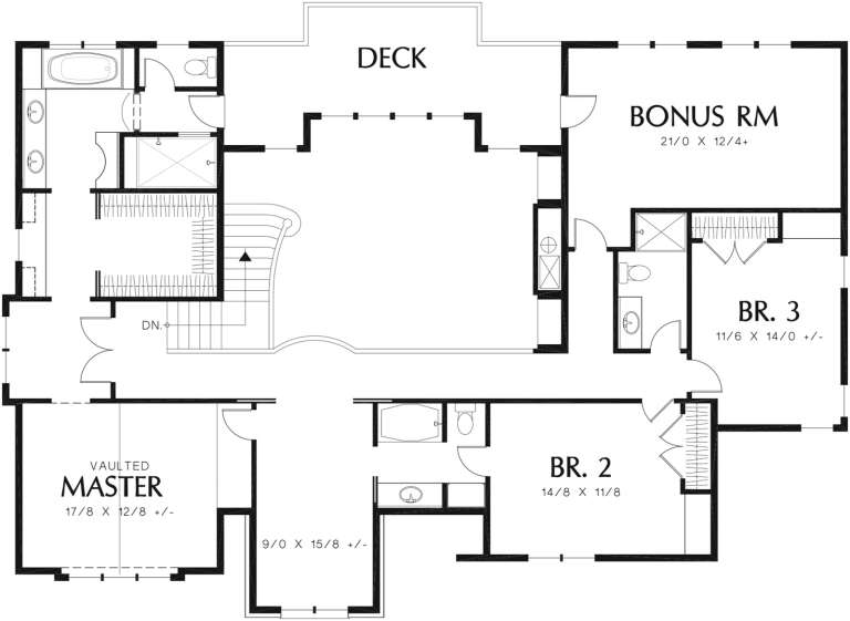 House Plan House Plan #20523 Drawing 2
