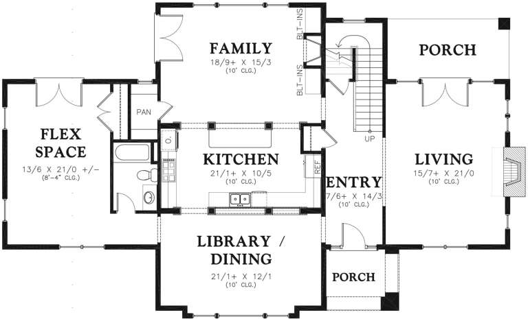 House Plan House Plan #20524 Drawing 1