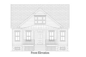 Cottage House Plan #4351-00008 Elevation Photo