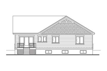 Northwest House Plan #034-01146 Elevation Photo