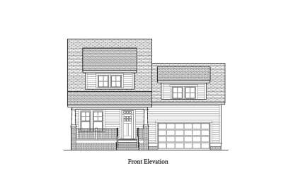 Craftsman House Plan #4351-00011 Elevation Photo