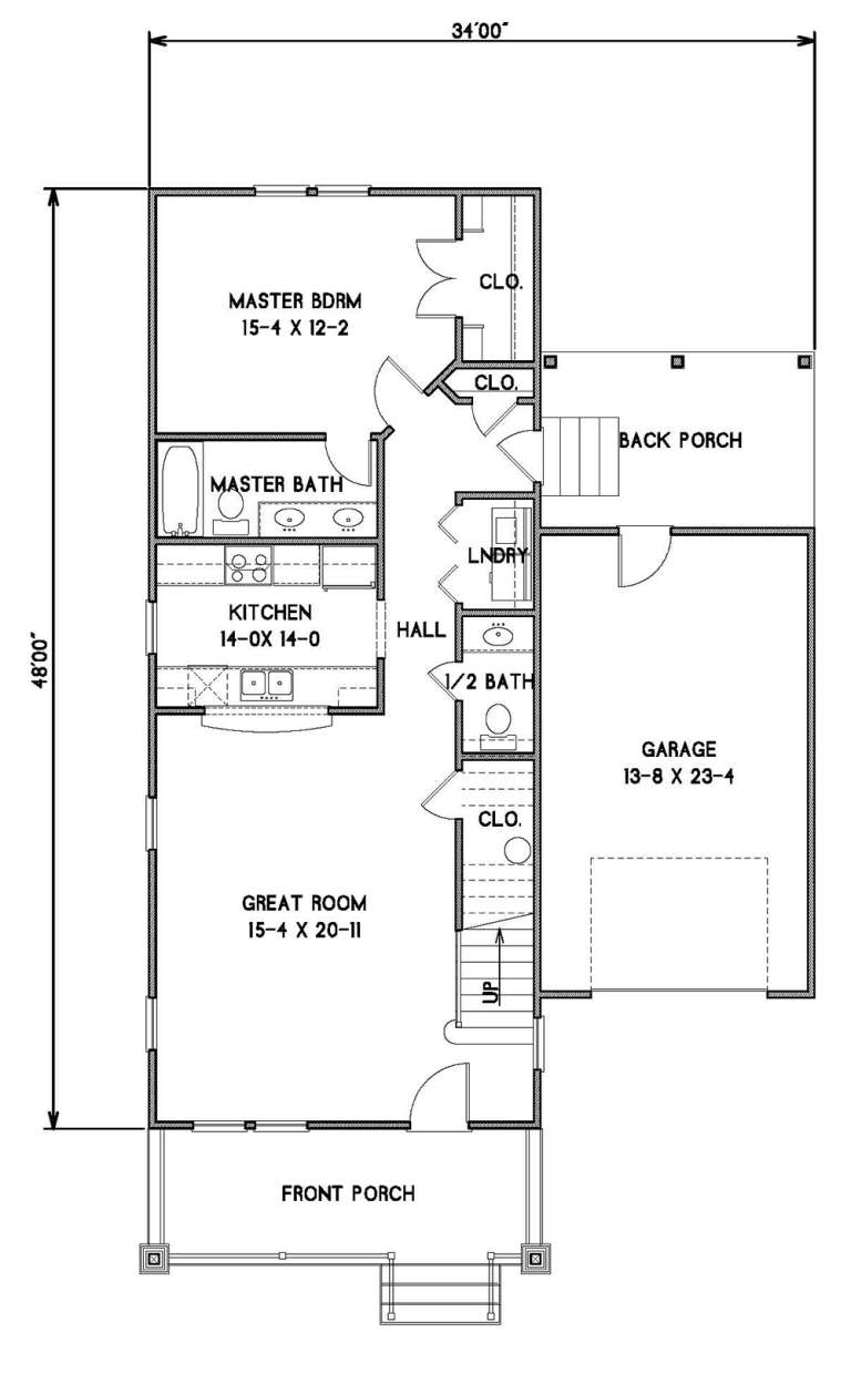 House Plan House Plan #20537 Drawing 1