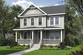 Country House Plan #4351-00012 Elevation Photo