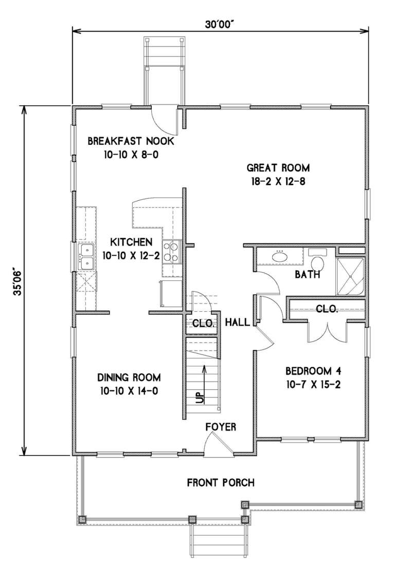 House Plan House Plan #20538 Drawing 1