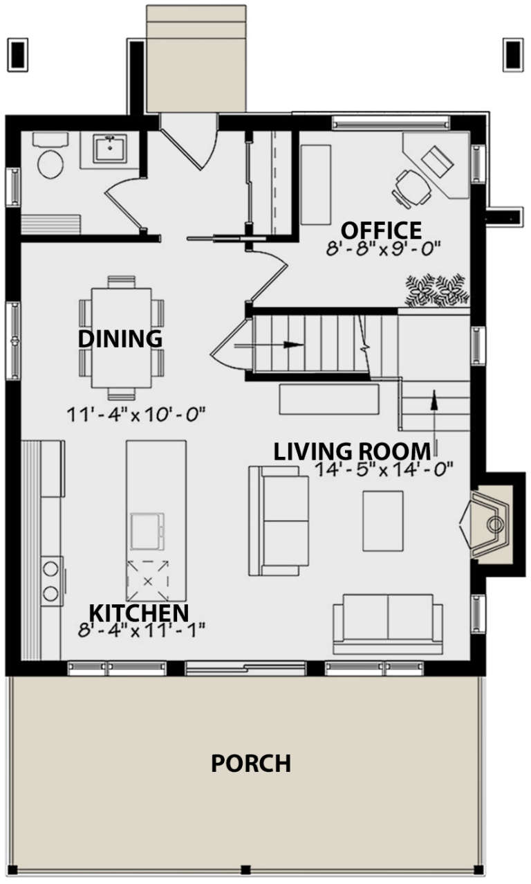 House Plan House Plan #20542 Drawing 1