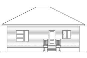 Modern House Plan #034-01152 Elevation Photo