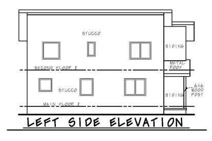 Modern House Plan #402-01569 Elevation Photo