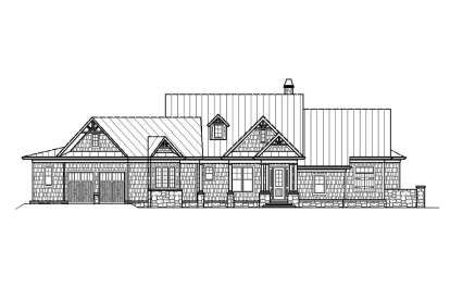 Craftsman House Plan #699-00118 Elevation Photo