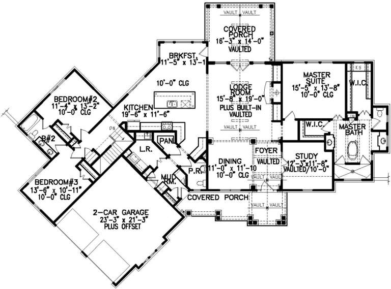 House Plan House Plan #20548 Drawing 1