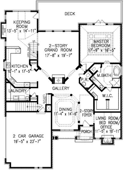 Main Floor for House Plan #699-00123