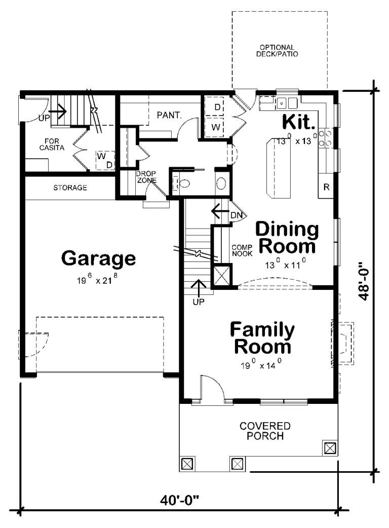 House Plan House Plan #20555 Drawing 1