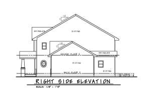 Craftsman House Plan #402-01573 Elevation Photo