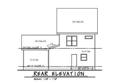 Craftsman House Plan #402-01573 Elevation Photo