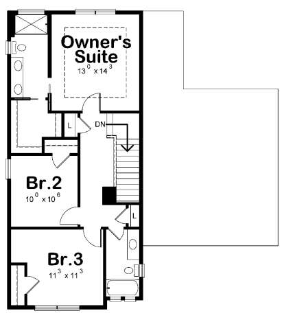 House Plan House Plan #20558 Drawing 2