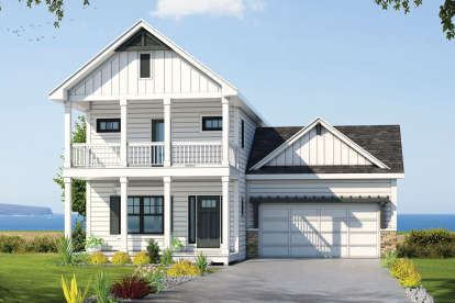 3 Bed, 2 Bath, 1750 Square Foot House Plan - #402-01574