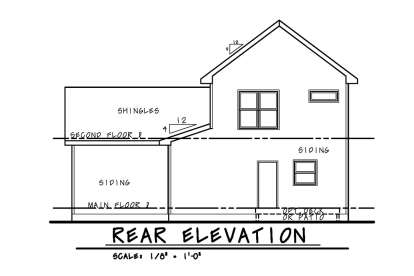 Traditional House Plan #402-01574 Elevation Photo