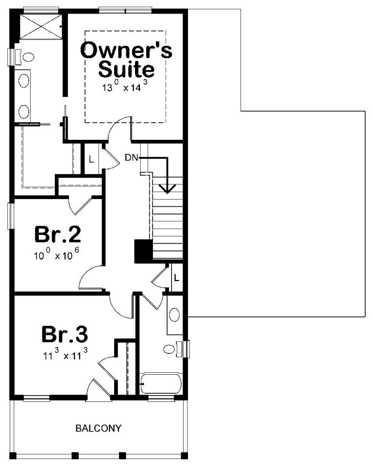 House Plan House Plan #20559 Drawing 2
