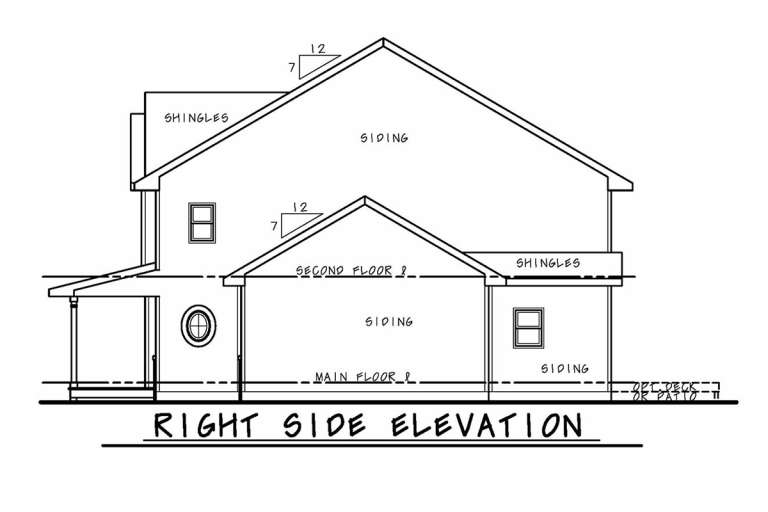 Craftsman House Plan #402-01575 Elevation Photo