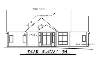 Modern Farmhouse House Plan #402-01576 Elevation Photo