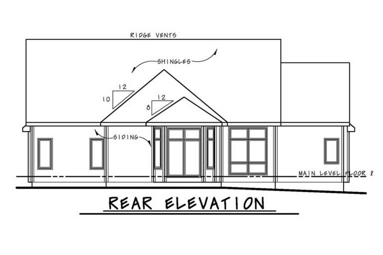 Modern Farmhouse House Plan #402-01576 Elevation Photo
