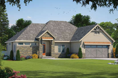 Traditional House Plan #402-01577 Elevation Photo