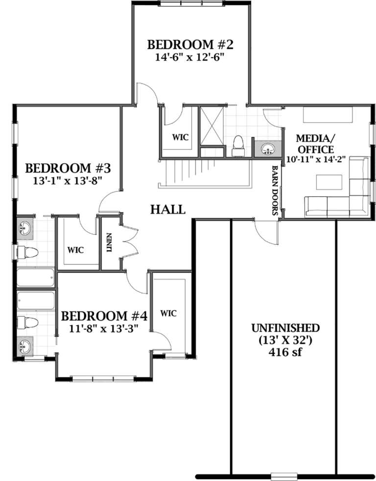 House Plan House Plan #20563 Drawing 2