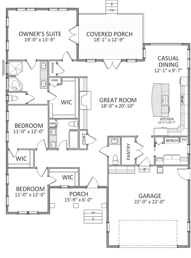 House Plan House Plan #20565 Drawing 1