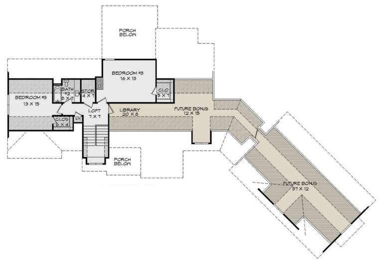 House Plan House Plan #20566 Drawing 2