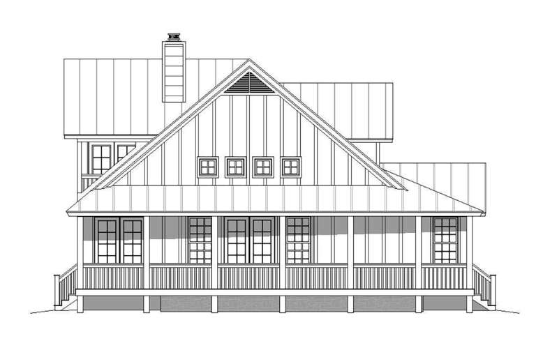 Cabin House Plan #940-00126 Elevation Photo