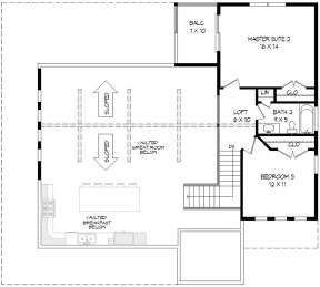 Second Floor for House Plan #940-00126