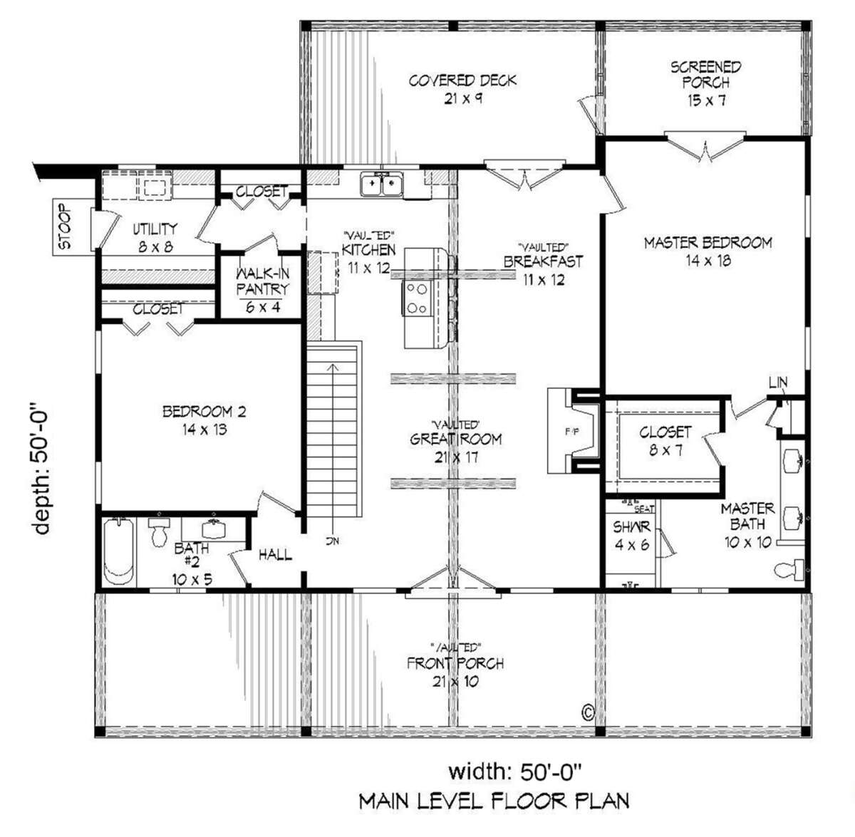Main Floor for House Plan #940-00127