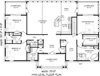 Main Floor for House Plan #940-00128