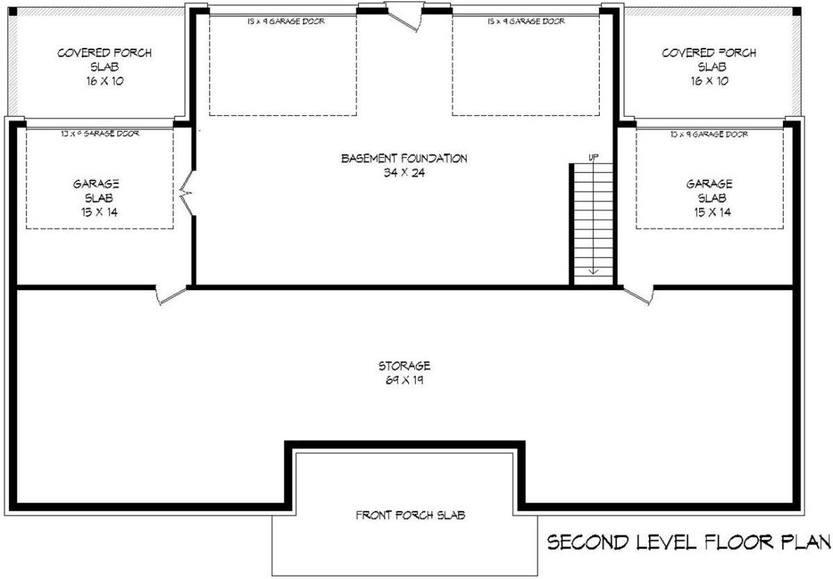 Basement for House Plan #940-00128