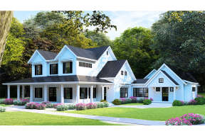Modern Farmhouse House Plan #8318-00103 Elevation Photo