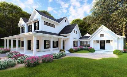Modern Farmhouse House Plan #8318-00103 Elevation Photo