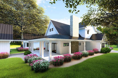 Modern Farmhouse House Plan #8318-00103 Elevation Photo