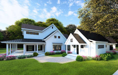 Modern Farmhouse House Plan #8318-00103 Elevation Photo