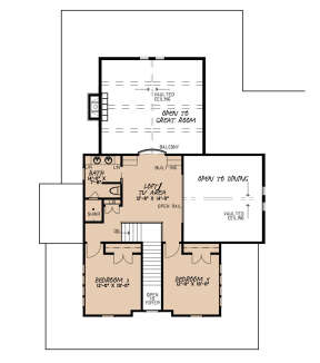 Second Floor for House Plan #8318-00103