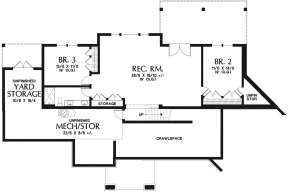Basement for House Plan #2559-00810