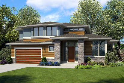 House Plan House Plan #20578 Front Elevation 