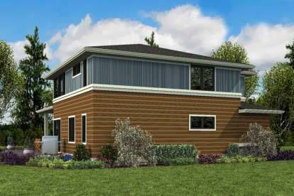Prairie House Plan #2559-00811 Elevation Photo