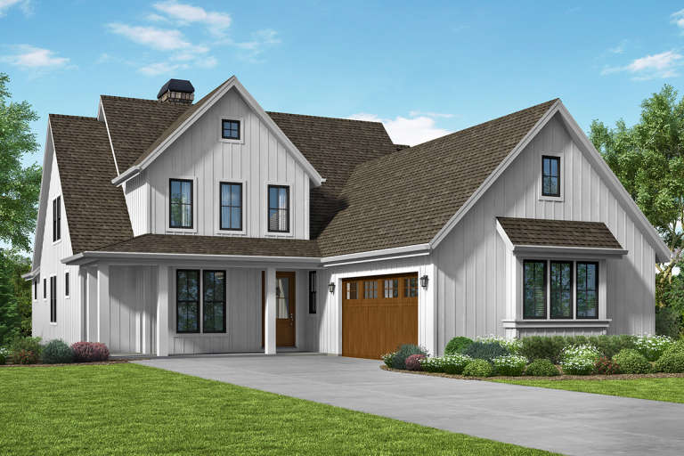 House Plan House Plan #20580 Front Elevation 