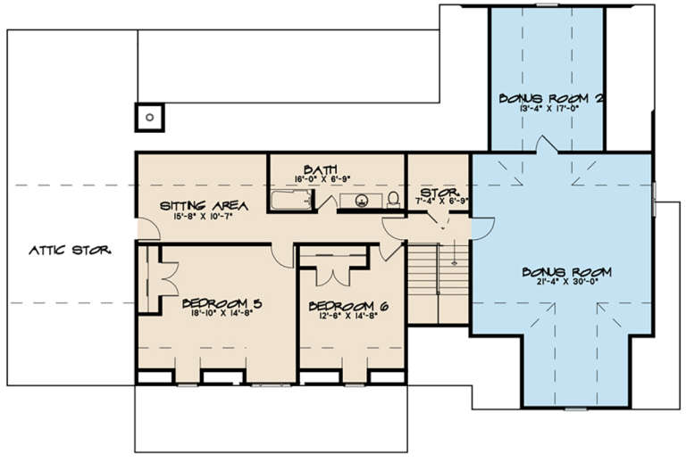 House Plan House Plan #20584 Drawing 2