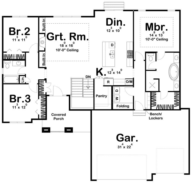House Plan House Plan #20588 Drawing 1