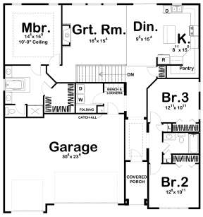 Main Floor for House Plan #963-00327