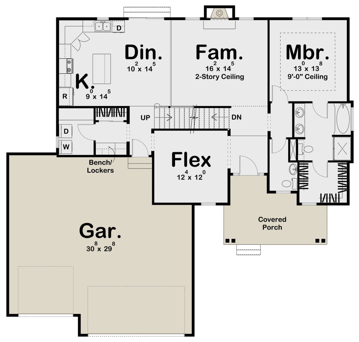 Main Floor for House Plan #963-00328